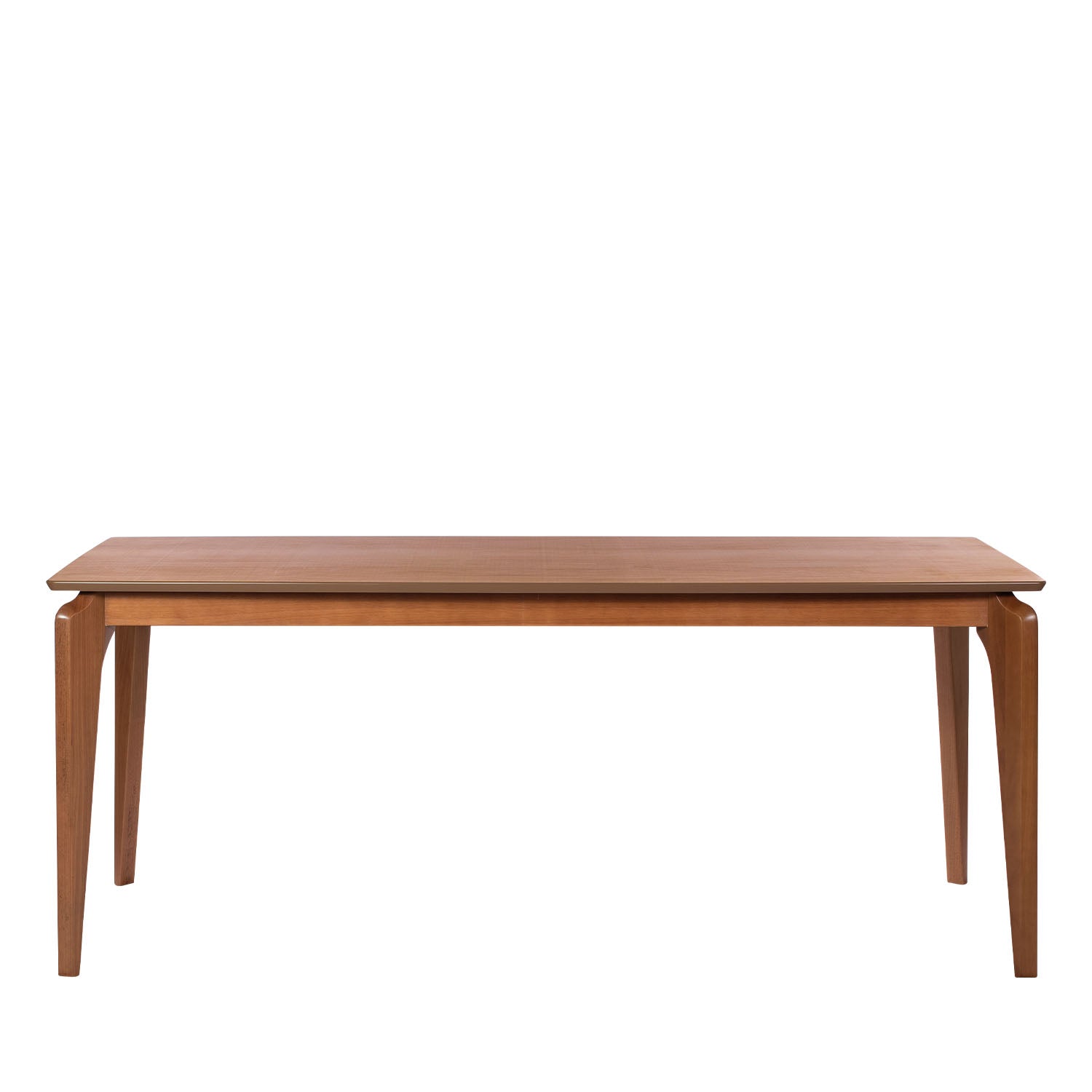 Mesa de Jantar Retangular para 8 Lugares New Lauren 208 cm - Natural c/ Canella