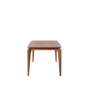 Mesa de Jantar Retangular para 8 Lugares New Lauren 208 cm - Natural c/ Canella