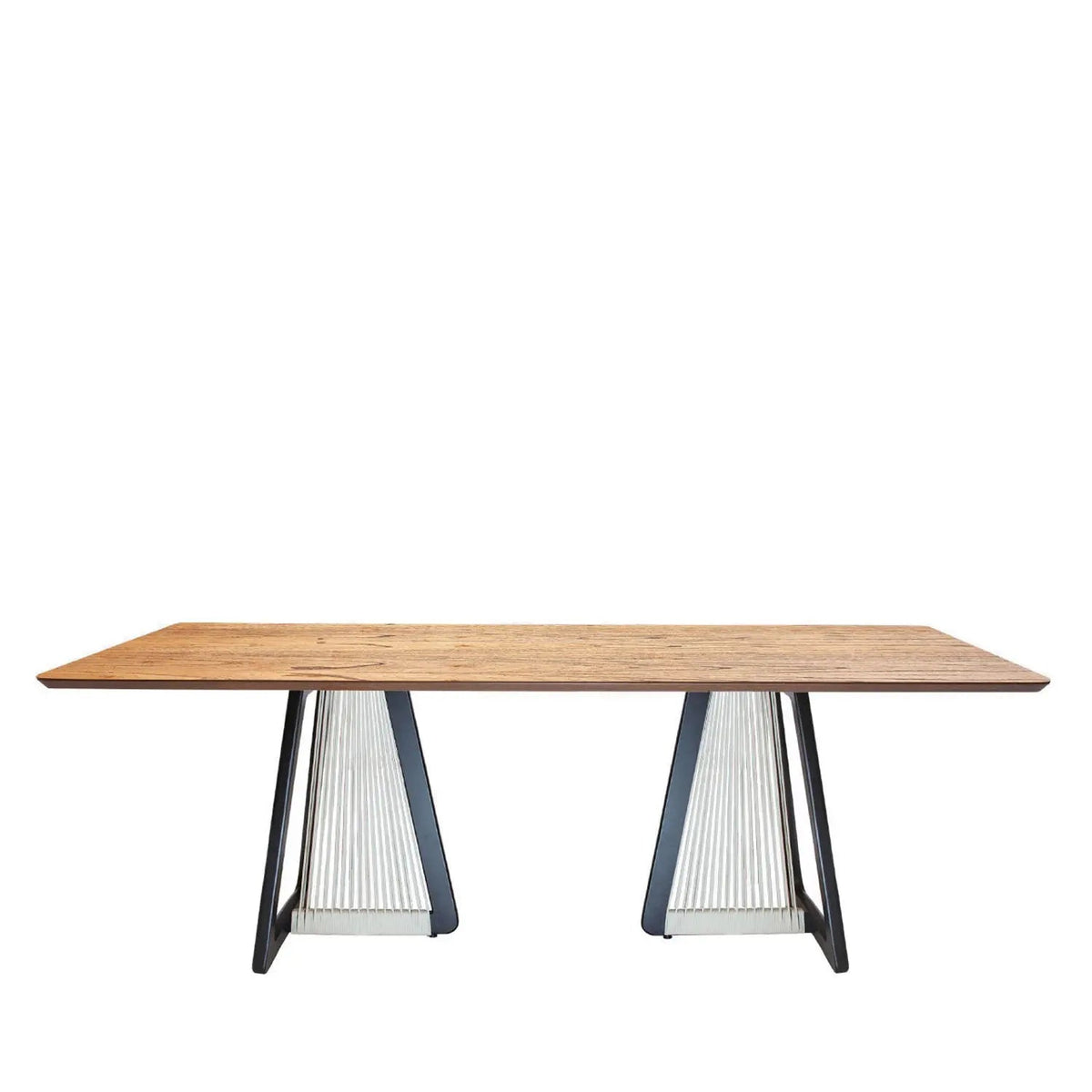 Mesa de Jantar Alston 180 cm - Mel c/ Ébano