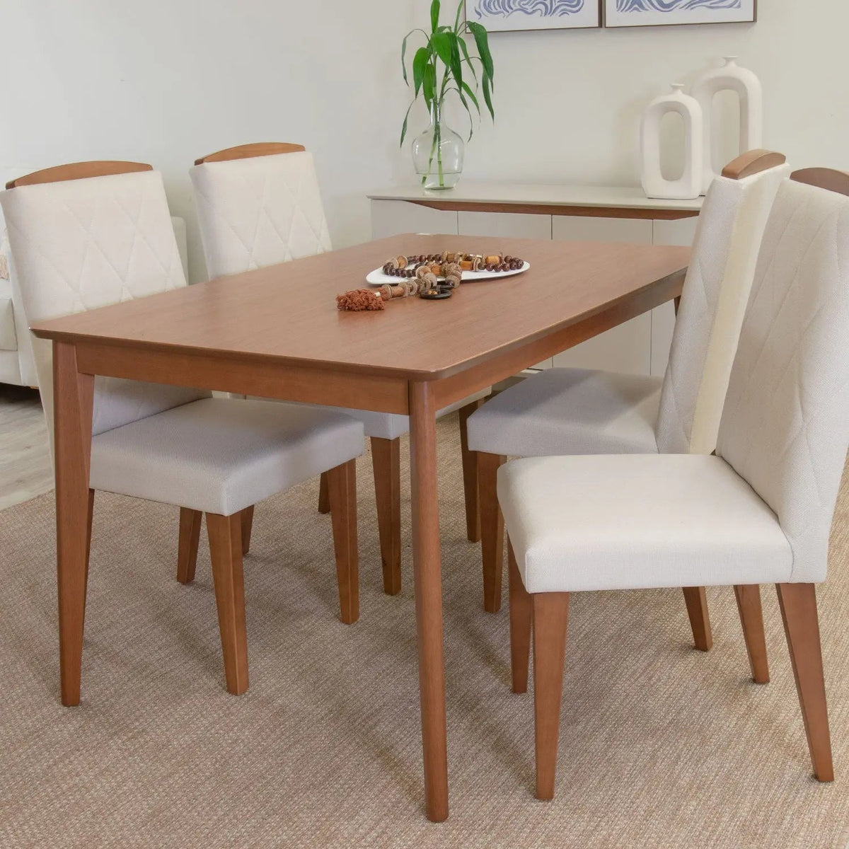 Mesa de Jantar Olive 160 cm - Natural