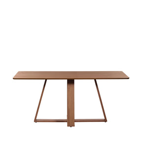 Mesa de Jantar Retangular para 6 Lugares Avena 160 cm - Canella