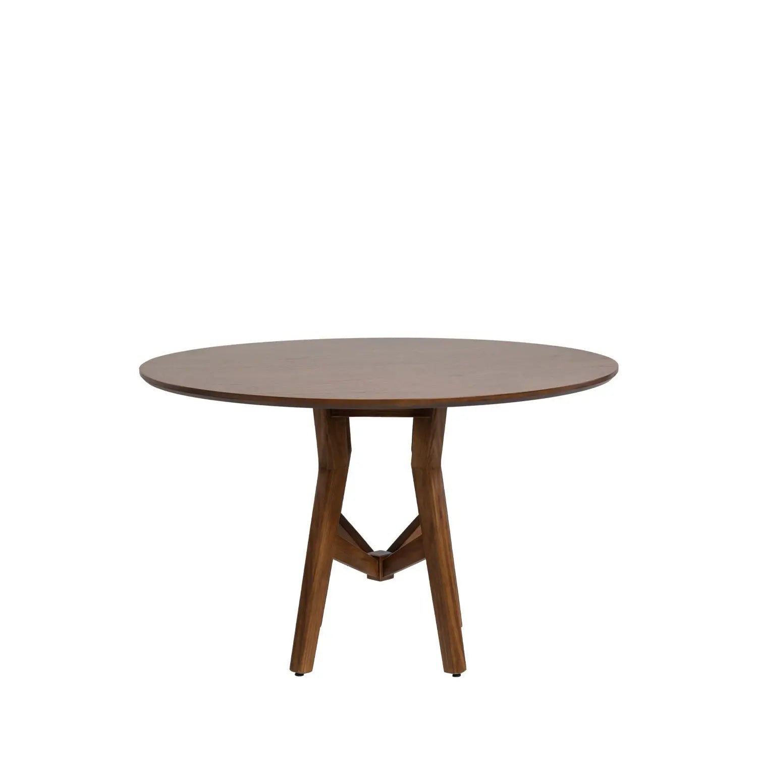 Mesa de Jantar Santorini Redonda 120 cm - Castanho