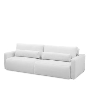 Sofá Retrátil e Reclinável 4 Lugares Raver 240 cm - Linho Off White