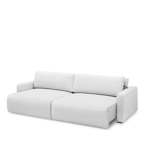 Sofá Retrátil e Reclinável 4 Lugares Raver 240 cm - Linho Off White